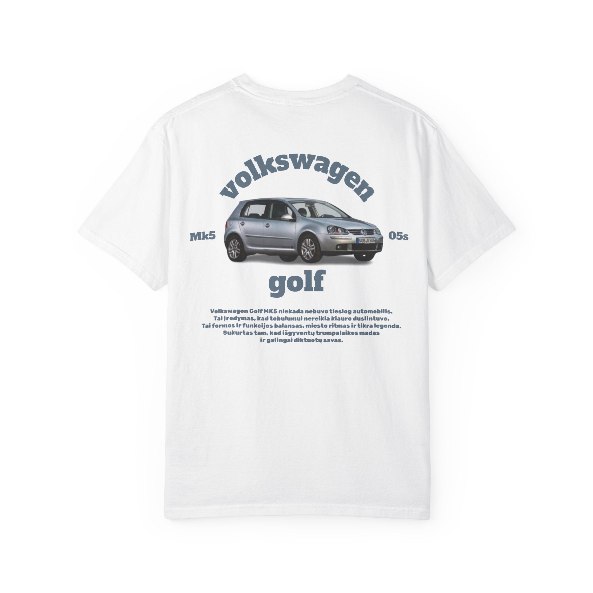Volkswagen Golf Mk5 marškinėliai